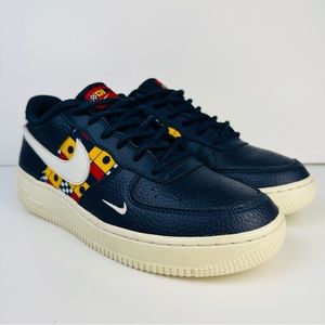 Nike Air Force 1 Lv8 Low Nautical Redux Sneakers AR5583-400 Size 6.5Y/ Womens 8